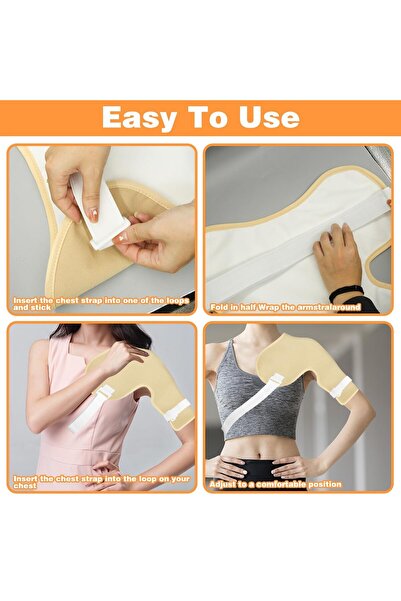 Bukela Castor Oil Pack Wrap for Shoulder, Reusable Waterproof Leakproof Compress