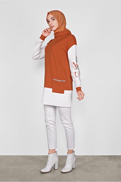 Alvina Stone Sleeve Pocket Tunic 41154