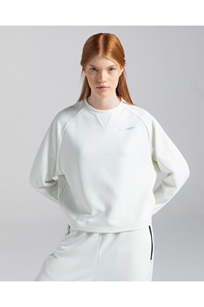 Kappa Λογότυπο Emota Γυναικείο Γκρι Comfort Fit Φούτερ