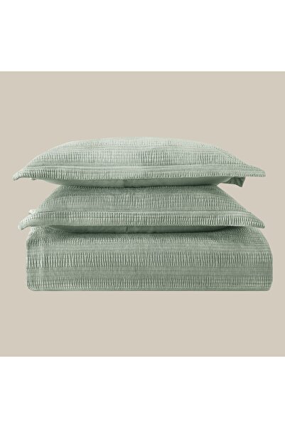 Linens Velona Double Bedspread Set Green