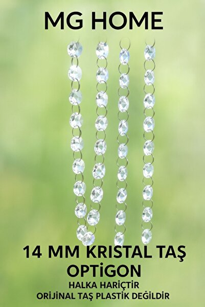 MG HOME 50 bucăți de piatră de candelabru fără inel, piatră de candelabru de ...