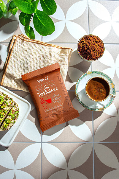 BERCEKIZ SERVET ŞEKERLEME Servet Alâ Türk Kahvesi 100 gr 3'lü Paket