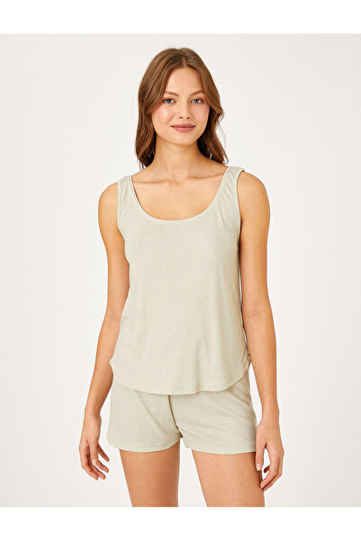 Koton Πιτζάμα τοπ εσώρουχο με λεπτομέρεια Piping