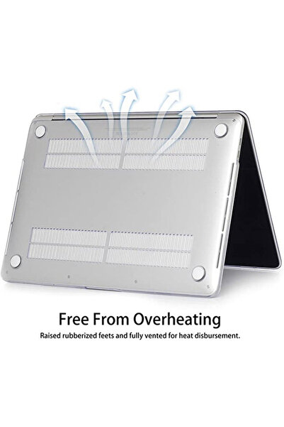 Mufaens غطاء حماية شفاف لجهاز Apple MacBook Air مقاس 13.3 بوصة