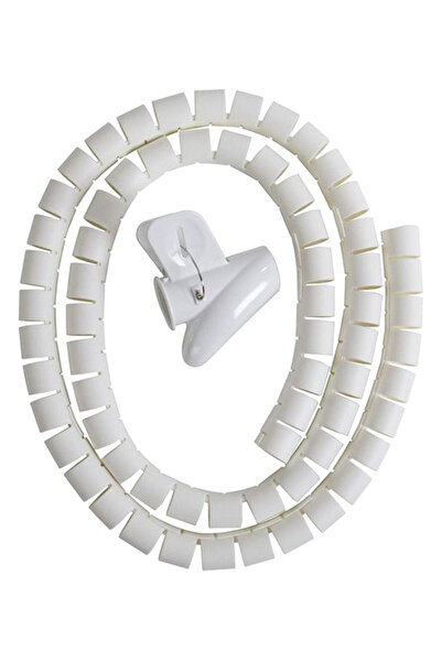 Generic Cable Zipper Cord Organizer Wire Management White Color