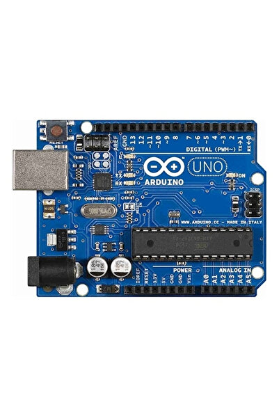 Arduino Uno R3 Development Board With USB Cable Blue/Black/Grey