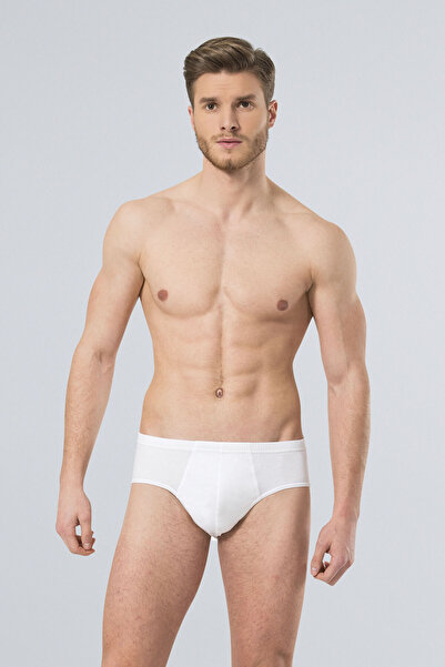 TÜREN 112 Ανδρικά εσώρουχα Slip 2-pack Λευκά