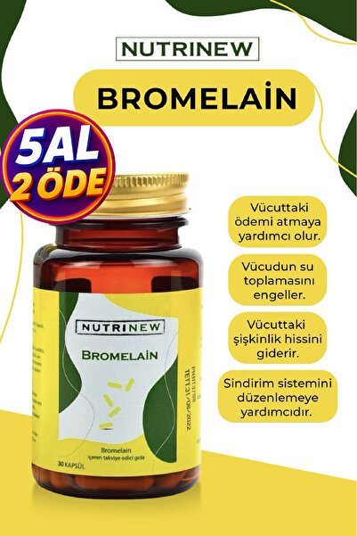 Nutrinew Vitamins Nutrinew Bromelain 30 Capsules