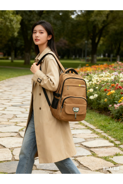 Generic Lightweight Dual-Shoulder Bag for College Students' Stress-Relief Leisure Travel