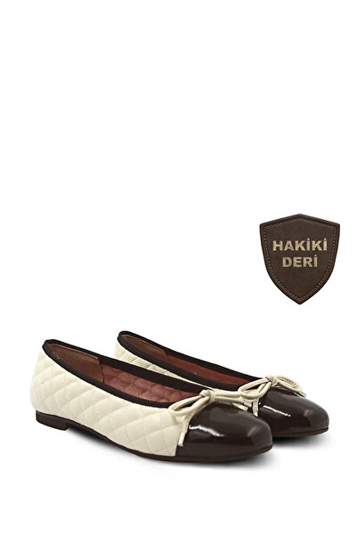 Vario Rugan Sıyah Napa Krem