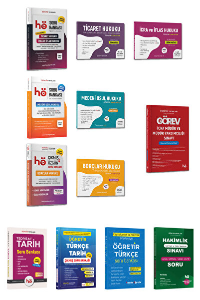 öğretir yayınları 2026 Icra Müdürlüğü Sınavı Kitap Seti - Hukuk Kitabi - Adal...