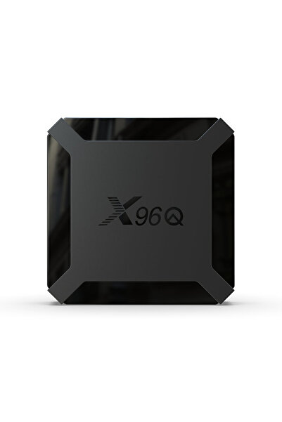 Generic X96Q Android 10.0 Allwinner H313 Quad Core Set Top Box V7545EU-16G_P Black
