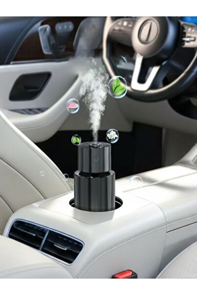 NEFFO 140 ml Cam Araç Aroma Difüzörü | Yıldız Işıklı LED | Type-C Şarjlı Taşı...