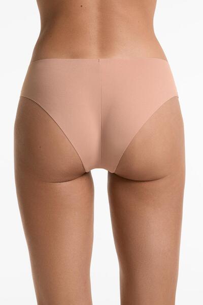 Oysho 5 invisible polyamide blend classic bikini briefs