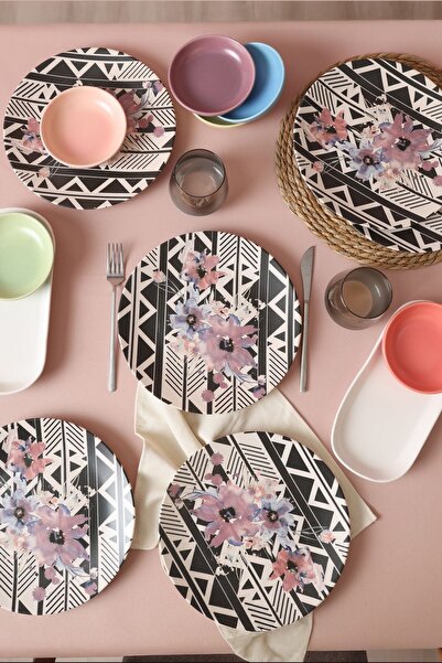 Keramika Leylak Çeyiz Seti 14 Parça 6 kişilik 18231