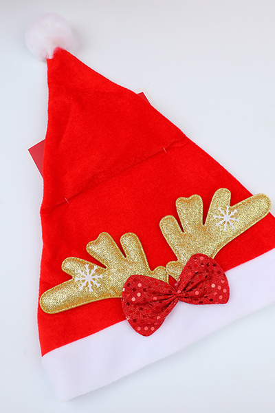 YOYOSO Pălărie tematică de Anul Nou cu figurină de elan