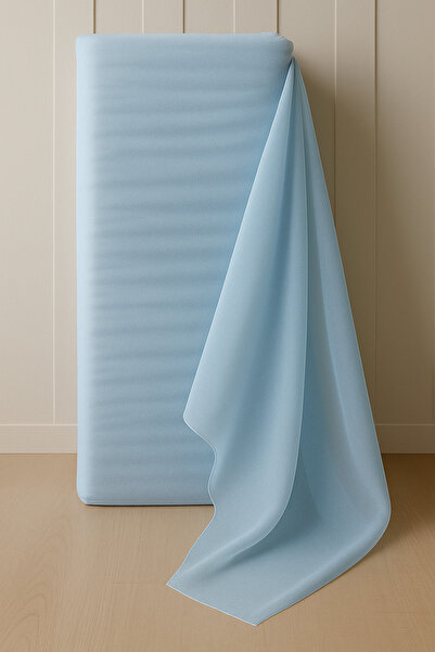 ZEYMERADE Τούλι διακόσμησης Baby Blue, Στολίδι για πάρτι γενεθλίων, Τούλι διακόσμησης για πάρτι γενεθλίων, 100x300cm