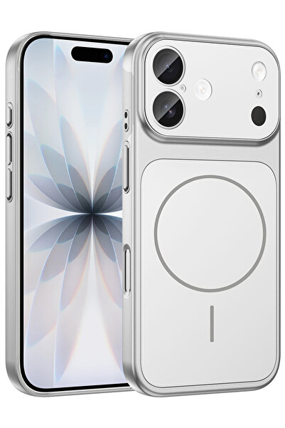 Nezih Case Apple iPhone 16 Uyumlu 17 Pro Max Görünümlü Kamera Korumalı Magsaf...