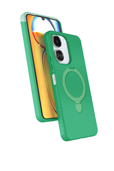 NewFace غطاء RDBYDN Xiaomi Redmi 13C Regal مع حامل ماجسيف (194123) - أخضر