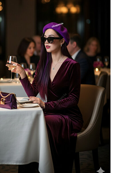 Ritagarcia Французька повстяна шапка-бері