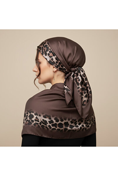 Bonjela Soft Elegant Leopard Patterned Fashion Trend Shawl 70 X180