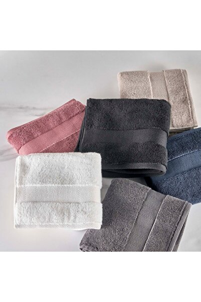 Linens Premium Cotton 50X85 cm Face Towel Anthracite