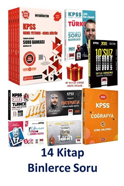 Pegem Akademi Yayıncılık 2026 Pegem Ortaöğretim-lise Soru Modüler -konu Anlat...