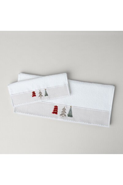 Linens Pine Cotton 50X85 cm Face Towel Ecru