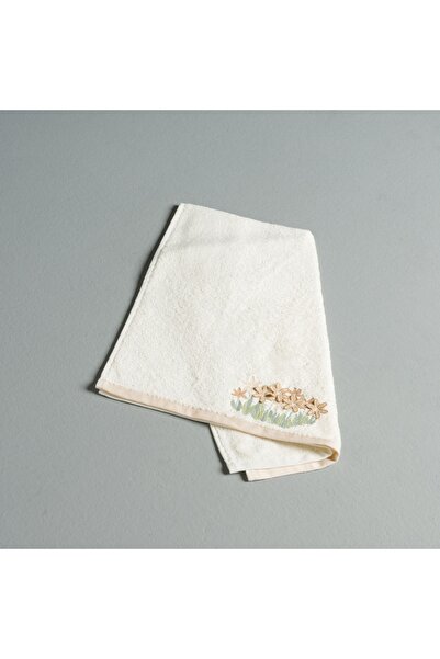 Linens Camila Cotton 50X85 cm Face Towel Ecru