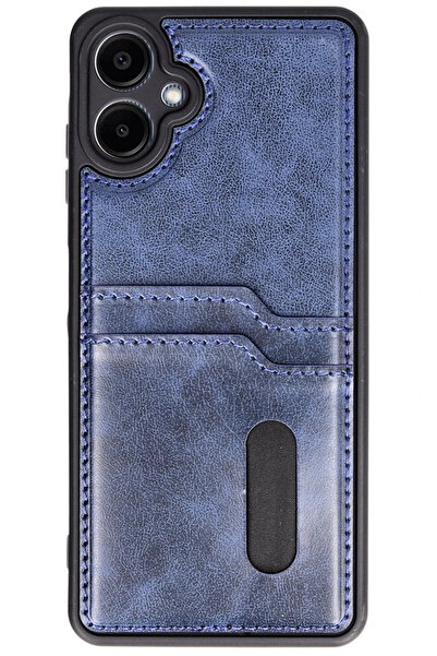 NewFace حافظة جلدية من RDBYDN لهاتف Galaxy A06 مع حامل لبطاقات العمل (180855)...