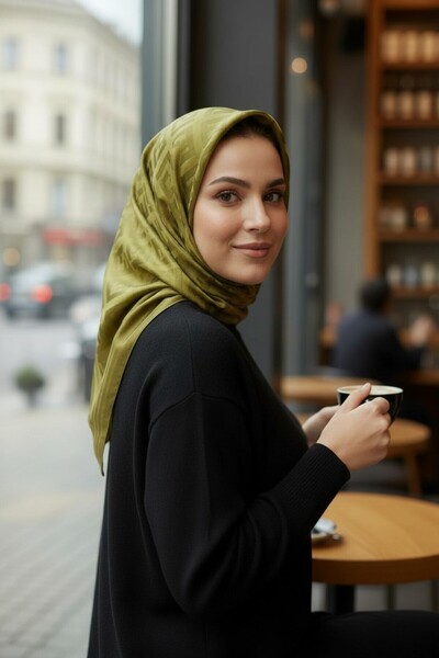 Onur Φουλάρι με μοτίβο ζακάρ νέας γενιάς - υφαντό, εποχιακό προϊόν μόδας