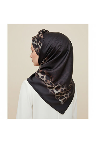 Bonjela Soft Elegant Leopard Patterned Fashion Trend Shawl 70 X180