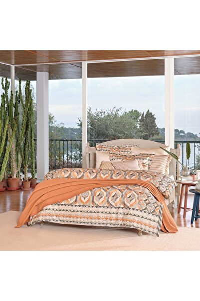 Linens Gunny 45X45 cm Throw Pillow Case Mustard