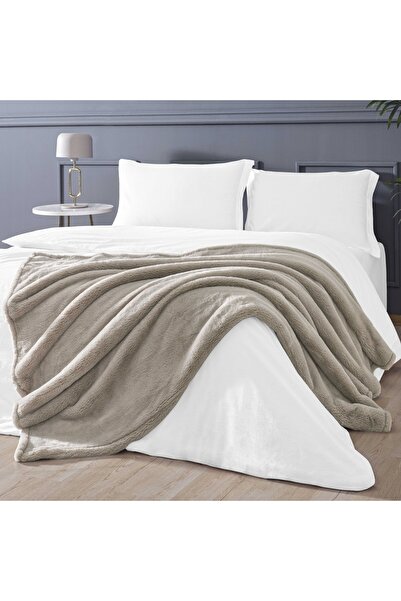 Linens Mathie Throw / Tv Blanket Mink