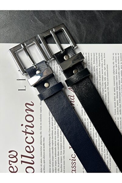 LİA KEMER 2 bucăți Knot Classic, cu model pătrat, centură cu cataramă arginti...