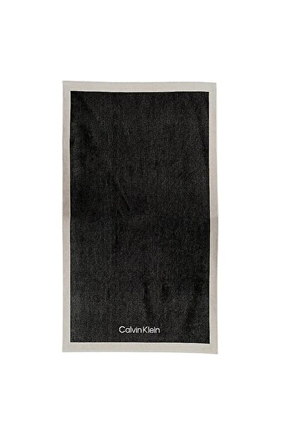 Calvin Klein Unisex Color Changing Organic Cotton Black Beach Towel Ku0Ku00128-Beh