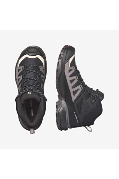 Salomon 474486 X ULTRA 360 MID GTX W Γυναικείες μπότες εξωτερικού χώρου Μαύρο Γκρι