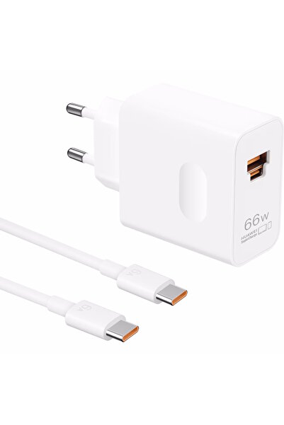 Huawei Incarcator retea SuperPower Wall Charger, 1xUSB-C, 66W, alb