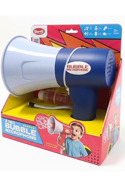 Karsan Oyuncak Köpük Atan Ses Kayıtlı Megafon Mavi 44324G