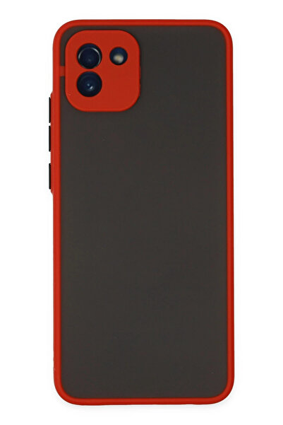 NewFace غطاء سيليكون مونتريال لهاتف سامسونج جالاكسي A03 (183216) - أحمر