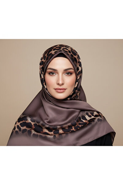 Bonjela شال ناعم وأنيق بتصميم نمط الفهد على الموضة