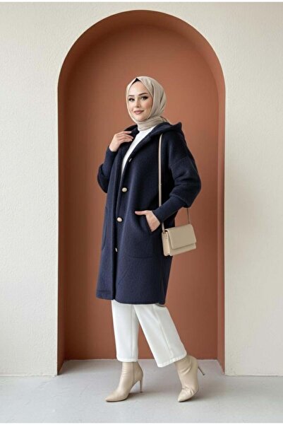 MODARTE Kısa Kapşonlu Kaban