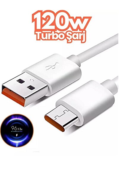MOBİL GO Xiaomi Mi Uyumlu Turbo Hızlı Şarj Kablosu 120W 11T 12T 13T 14T Pro P...