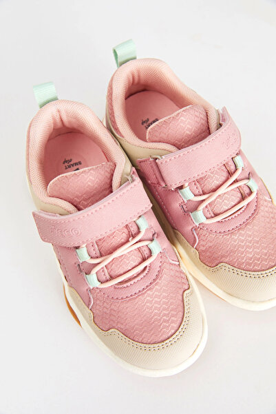 Vicco Homer Ortopedik Ilk Adım Bebek Çocuk Spor Ayakkabı Pudra