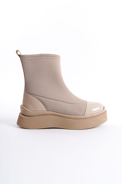 MARSEDO Sasha - Γυναικείες καθημερινές μπότες Stretch, Χοντρή σόλα