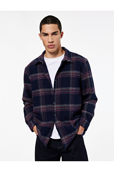 Koton Регулярний крій, довгі рукави, класичний комір, сорочка в стилі лісоруба