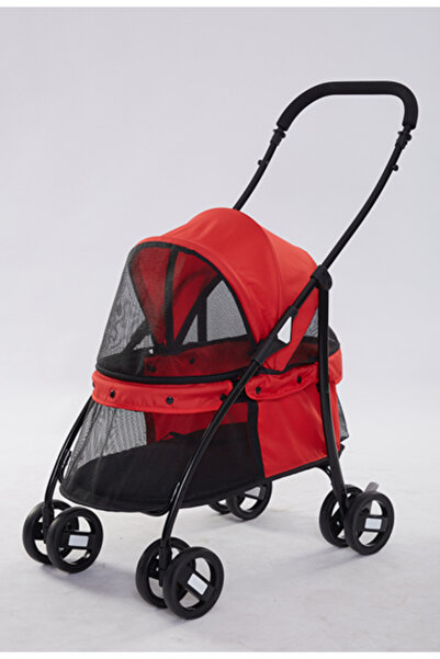 Tommy SPTRNS Evcil Hayvan Arabası (195131) Kırmızı 67*47*98cm