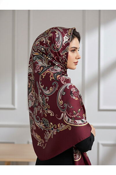 Bonjela Zarif Osmanlı Motifli Çiçek Desenli Şal