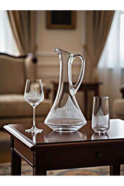 Paşabahçe Hisar Karaflı 25 Parça 12 Kişilik Bardak Seti - Çeyizlik Cam Su ve Meşrubat Takımı