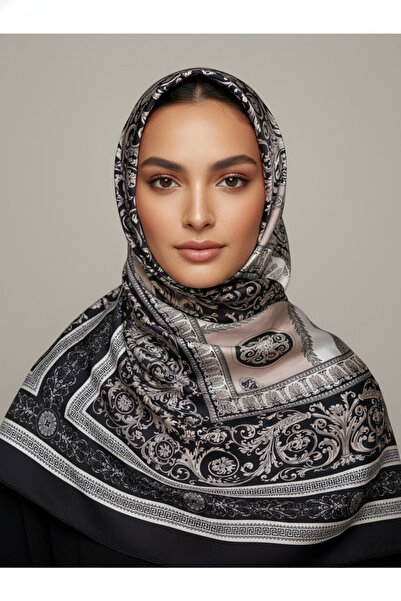 LadyCoco Soft Cotton Circle Patterned Shawl